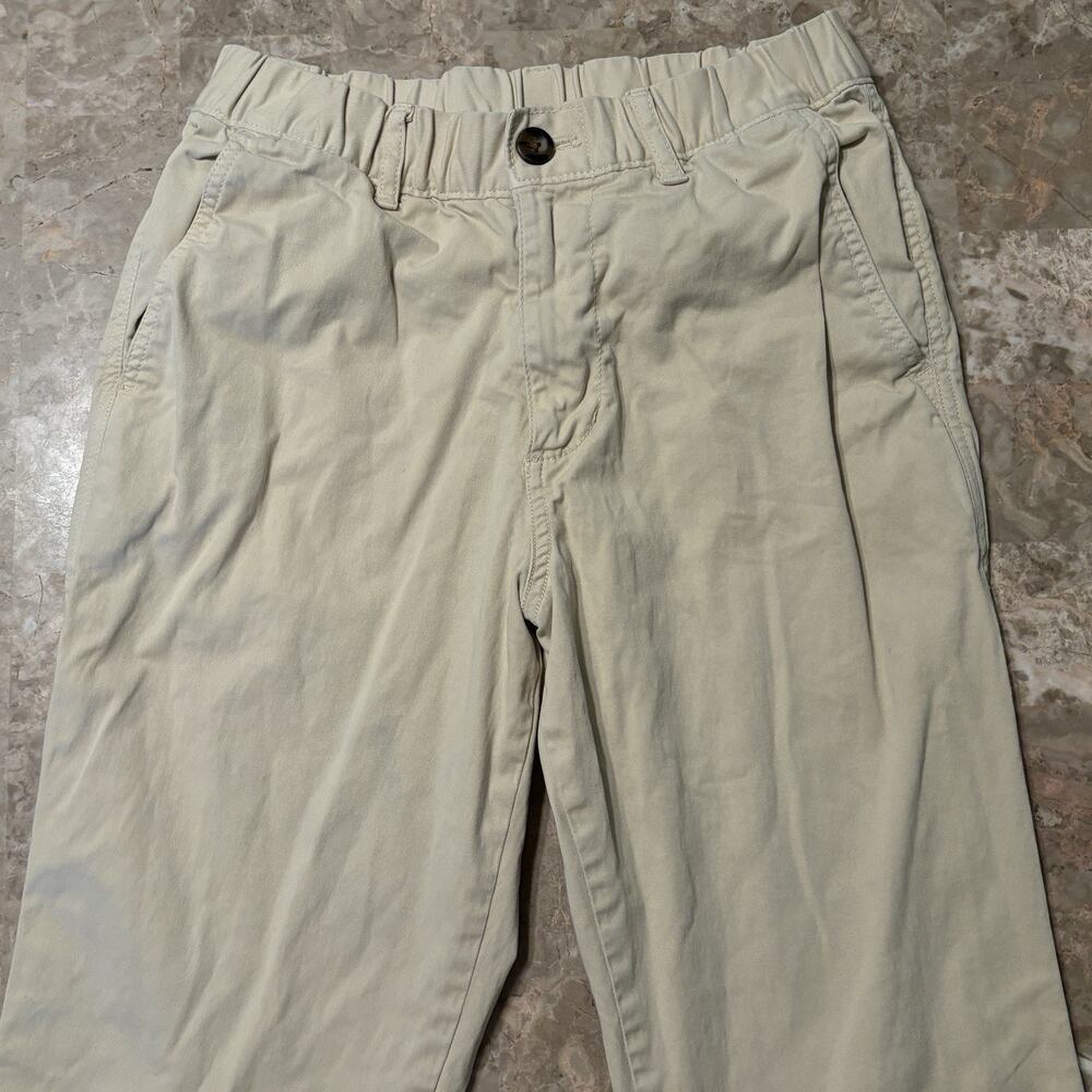 Bear Bottom Pants Mens Small Tan Cotton Elastic Waist Chino Jogger Cookout 28”